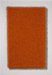 ORANGE - 2020 - Glass head pins on canvas - 100x70cm